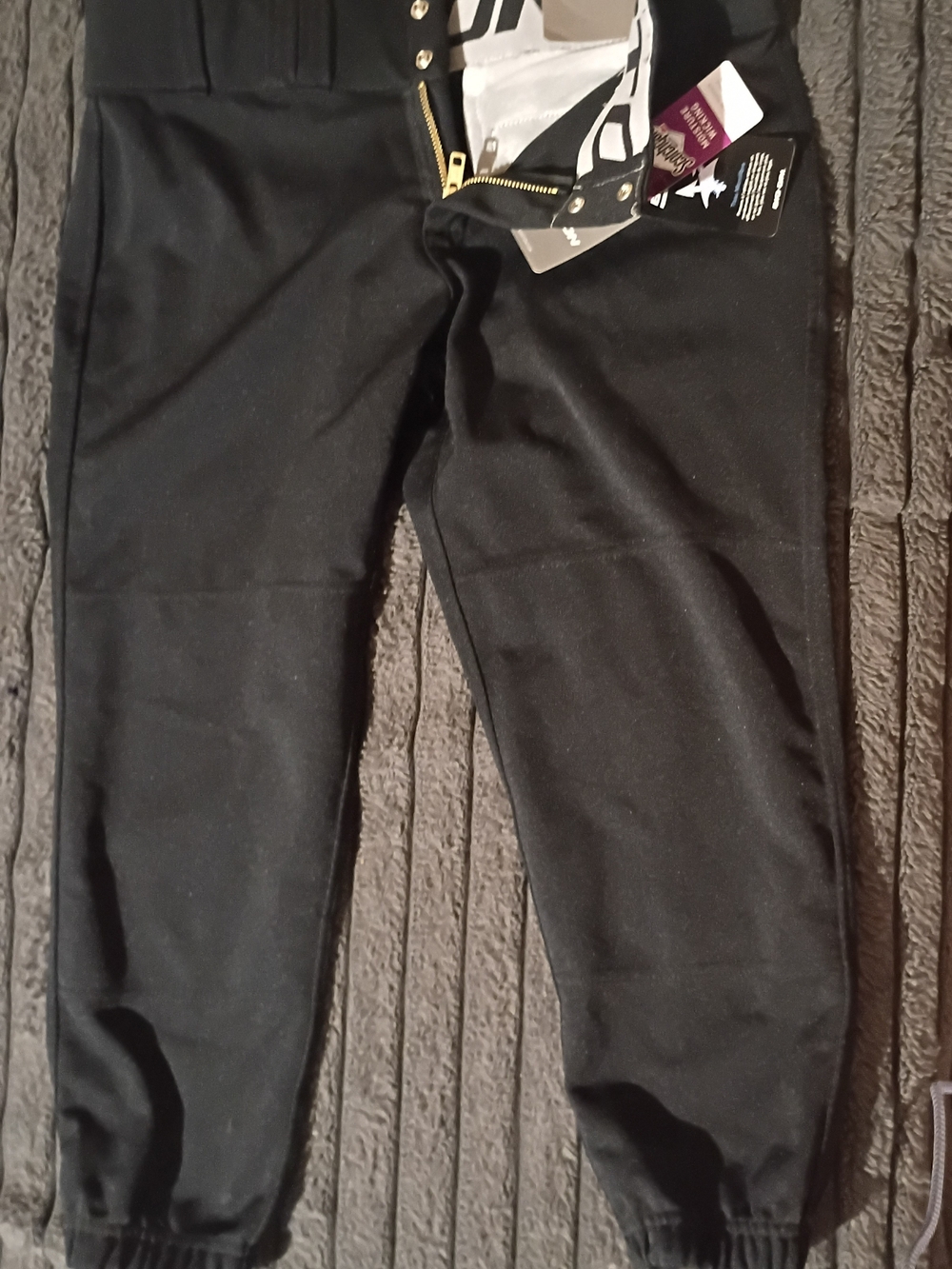 Black Easton Women's Baseball Pants Size Medium